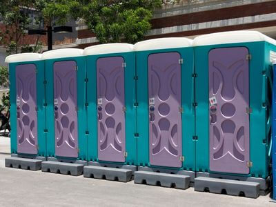 Professional construction toilets porta rental services in Dallas
